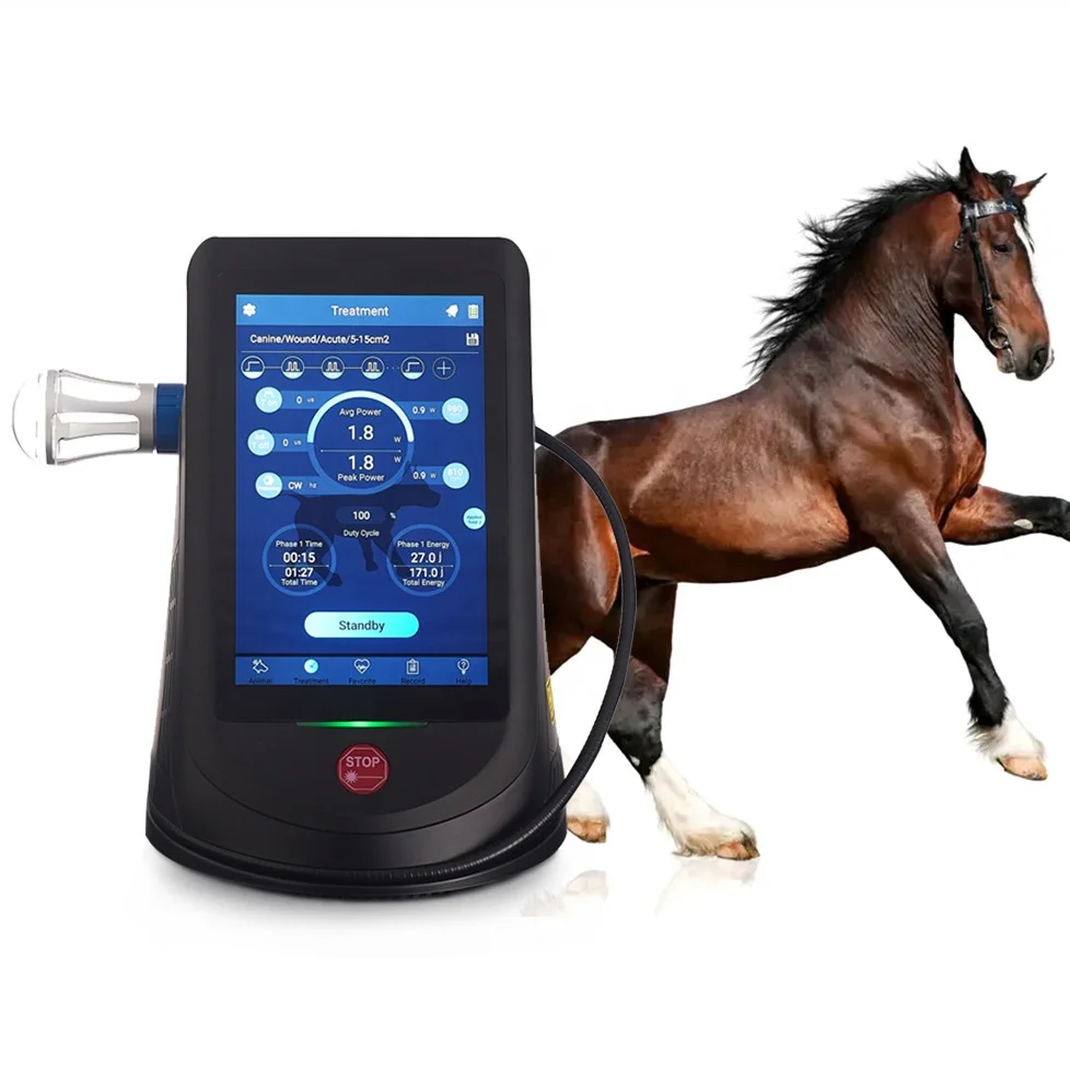 Hot veterinary instrument for large animals horse laser therapy equipment veterinaria animal cuts