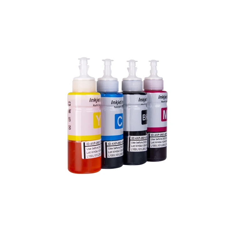 Высокое качество T6641 T6644 100% совместимые чернила для струйного принтера Epson L360 L350 L380