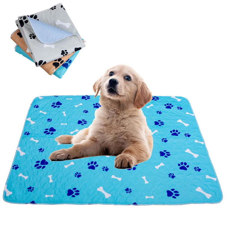 Best Selling All Sizes Puppy Training Dog Toilet Pee Pad Washable Reusable Dogs Pee Pad