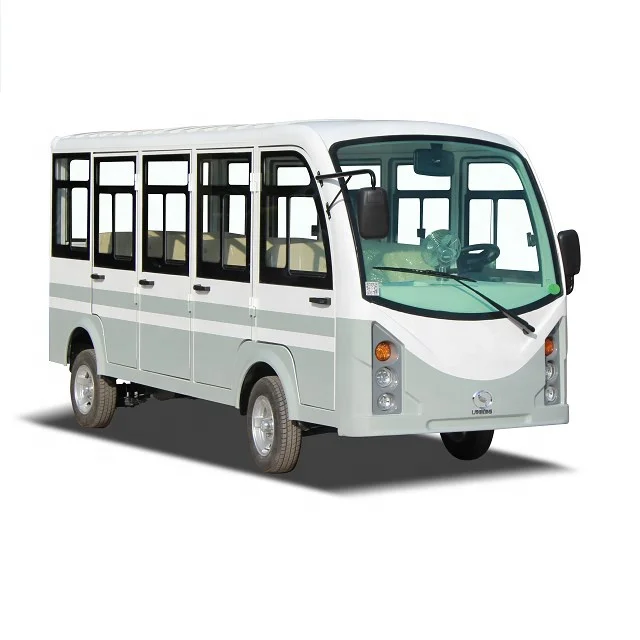 11 мест на заказ 72 В 7,5 кВт 28 км/ч Электрический экскурсионный автомобиль автобус для курорта