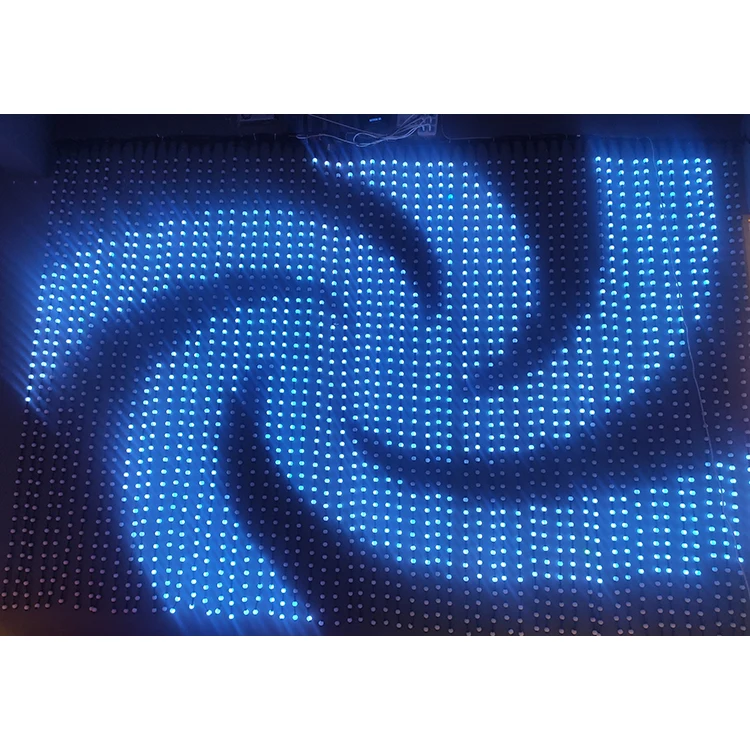 Rgb programmable point lights IP68 waterproof outdoor smart  Christmas holiday led string pixel point lighting