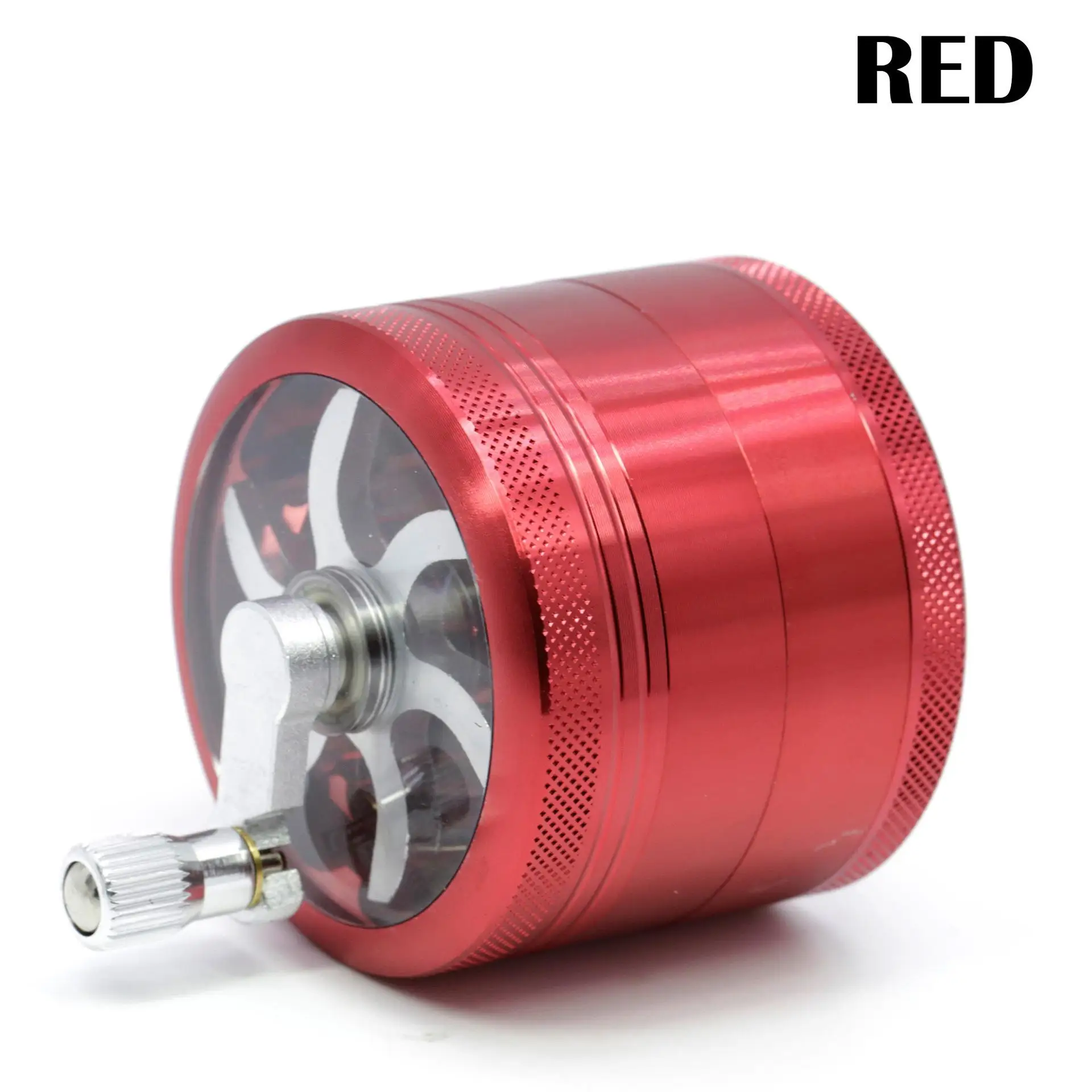 Hand Crank Smoking Grinders Crusher Tobacco Cutter Grinder Metal Hand Muller Weed Accessories