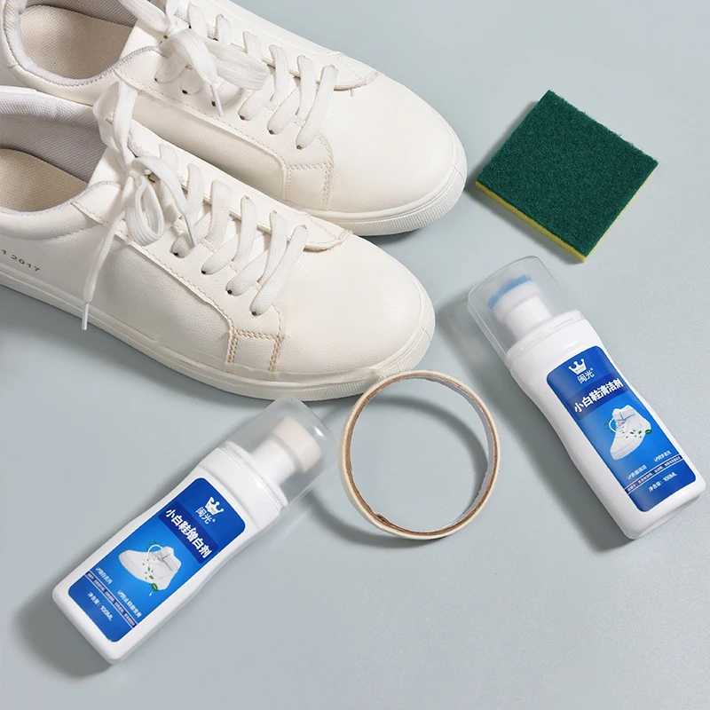 Белый очиститель спортивной обуви, чистящий артефакт для белой обуви, белый натуральный крем