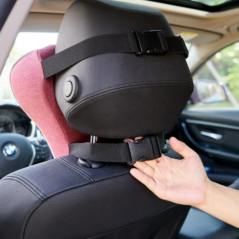 Car seat pillow Auto Safety Head Neck Rest Relax Cushion Pad Breathable Neck Pillow For Car