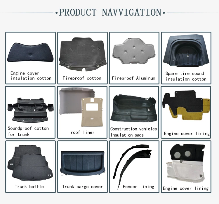 Engine cover heat car Front soundproof hood thermal insulation cotton with Aluminum foil for BMW x3x4 F25 F26 11-16