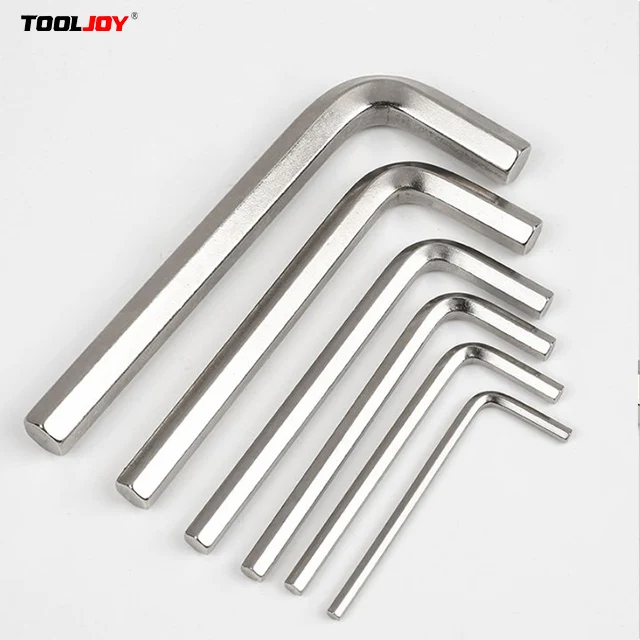 TOOLJOY 4mm 5mm hex key wrench carbon steel /L-Type Torx allen Keys hexagonal 5/32 ball end Allen Lwrench set