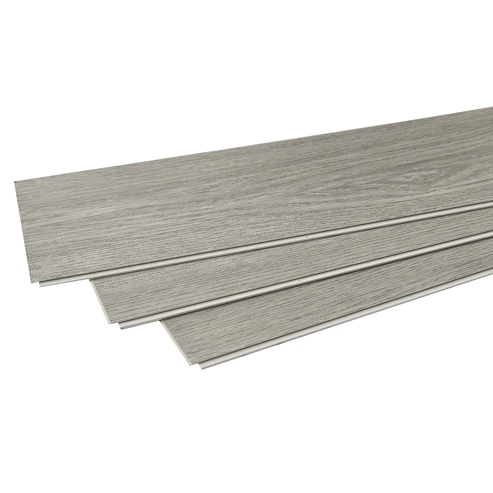 Factory support ce certificated 2 2.5 3mm Thickness Factory Support Pvc indoor SPC Clear Vinyl Plank Click Lock fireproof floor