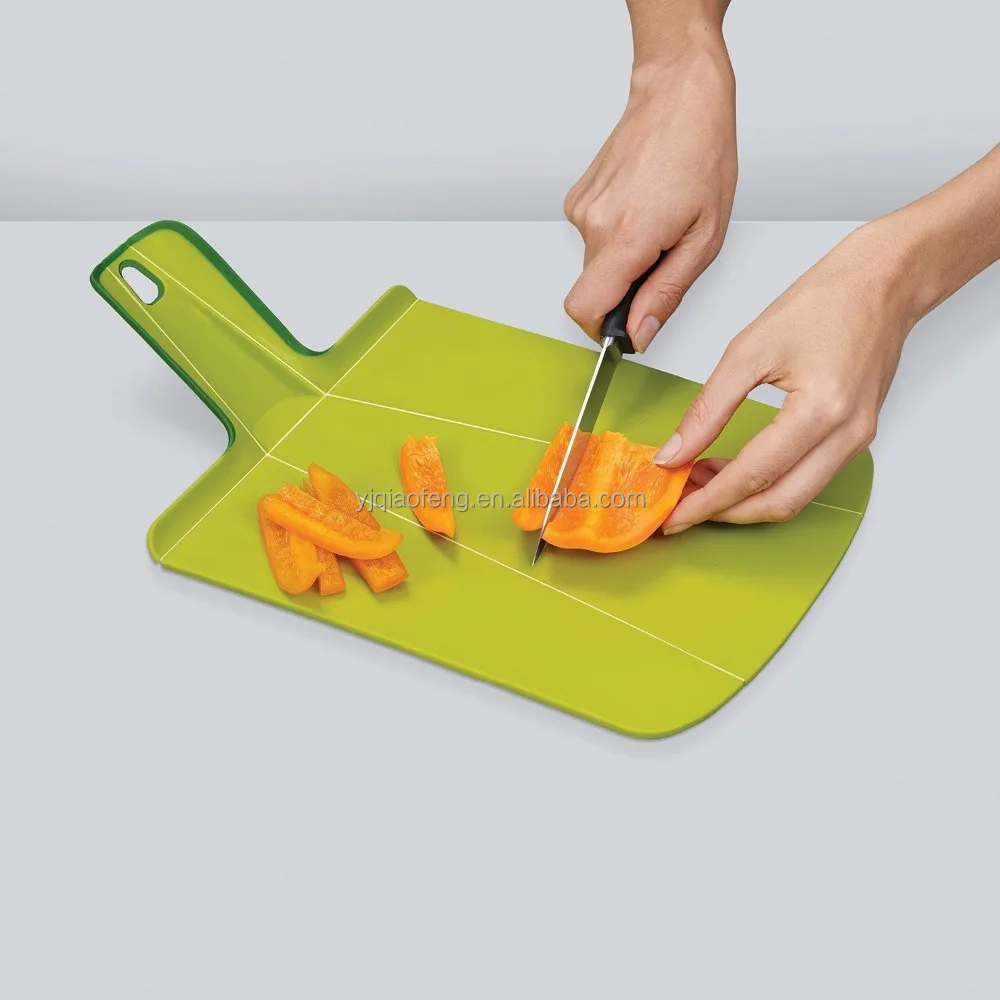 Hot Seller Foldable Plastic Cutting Kitchen Prep Mat Flexible Chopping Board