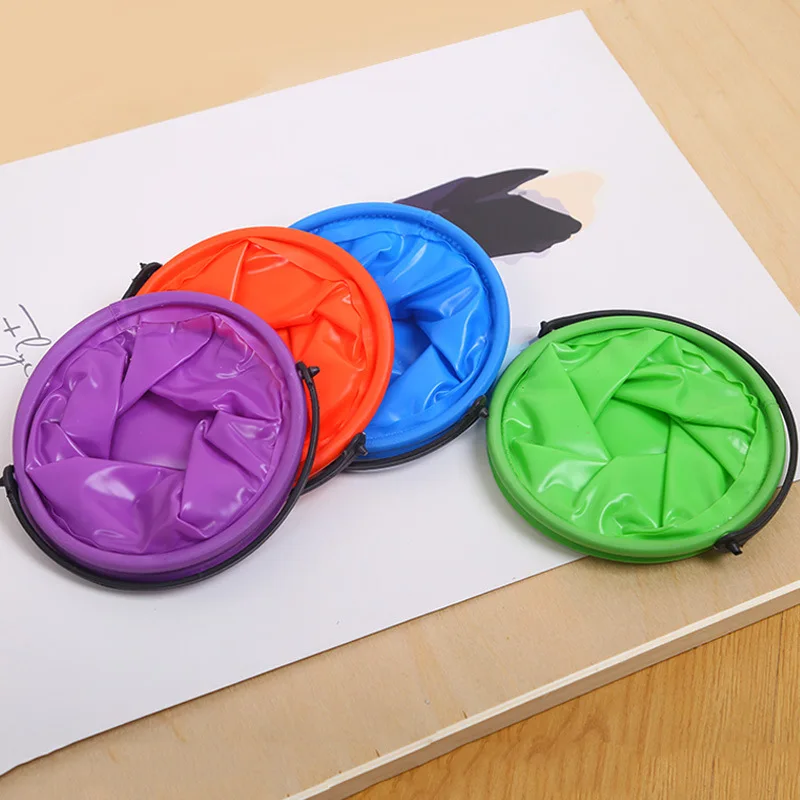 1.5L Plastic bucket painting with compartment brush washing hand bucket