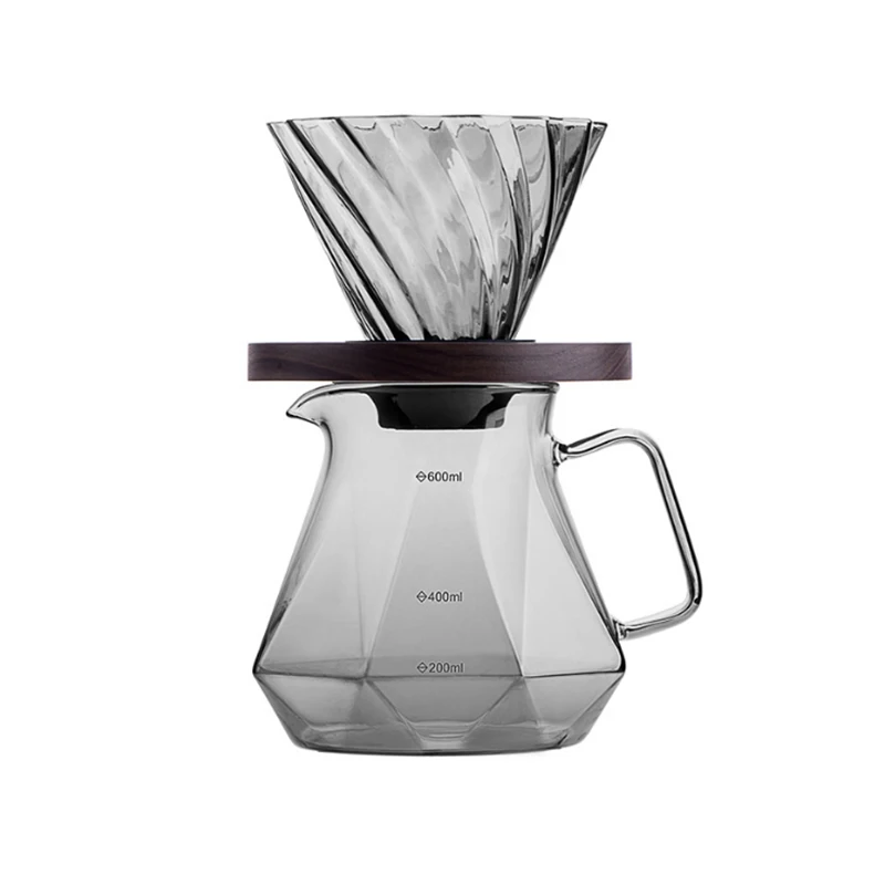 Wholesale High Borosilicate Heat Resistance Glass 500ml Coffee Dripper