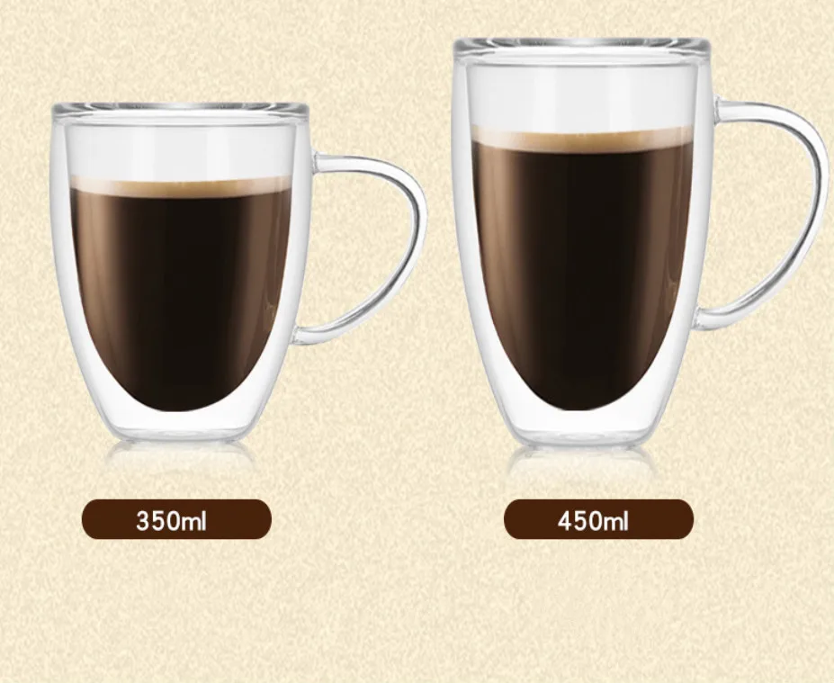 Double - layer cup for hot and cold scented tea