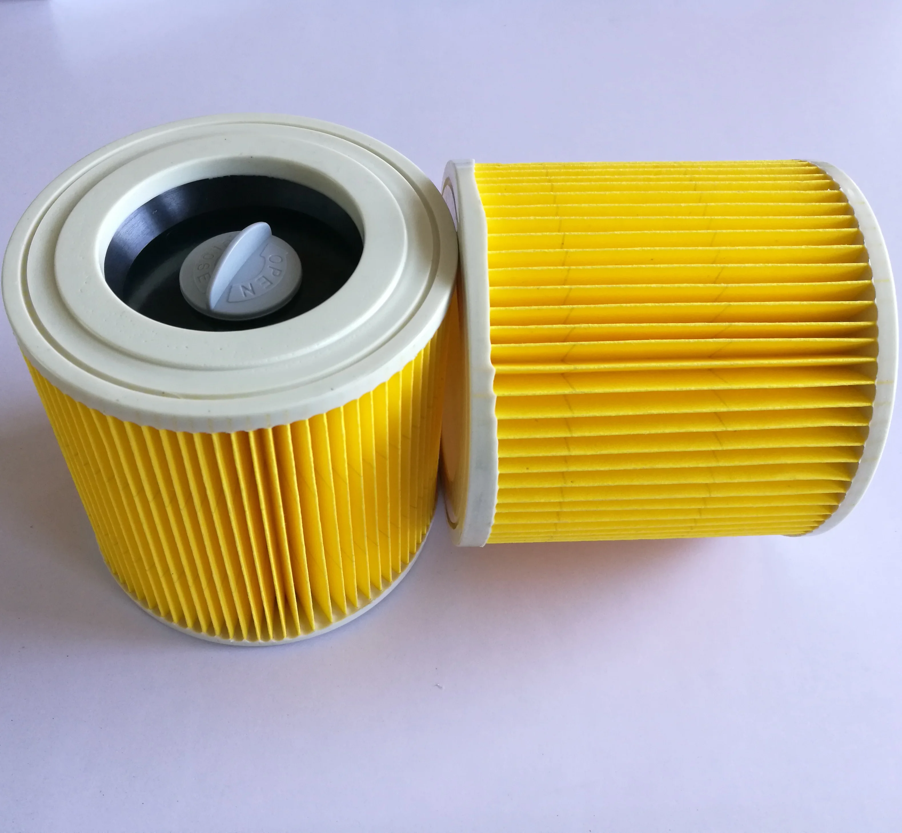 Yellow Wet & Dry Vacuum Cleaners Cartridge Filter for  vacuum filter