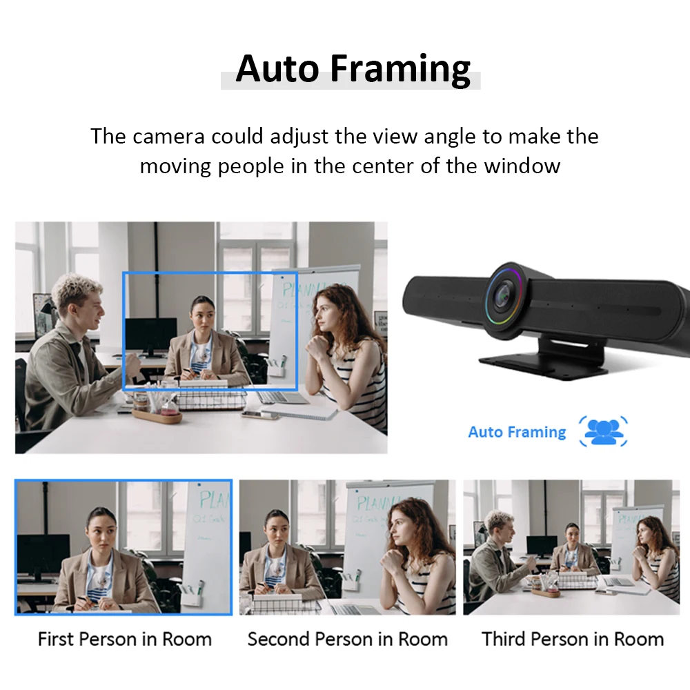 Factory price All in one Camera OEM Audio video integrated Camera with speakerphone video conference camera