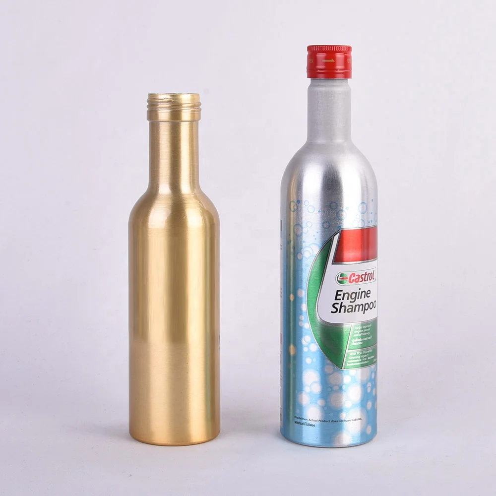 High Quality Metal Bottle Packaging All-Season Diesel Anti-Gel Cetane Boost 500ml 16oz 350ml 24oz Fuel Additive Aluminum Bottle