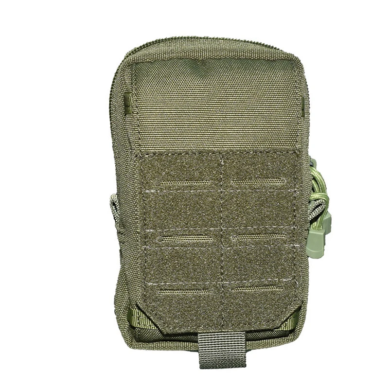 Waistband Double Laser Cut Molle Pouch Tactical EDC Belt Wait Bag Compact Outdoor Multipurpose Mobile Phone Holder
