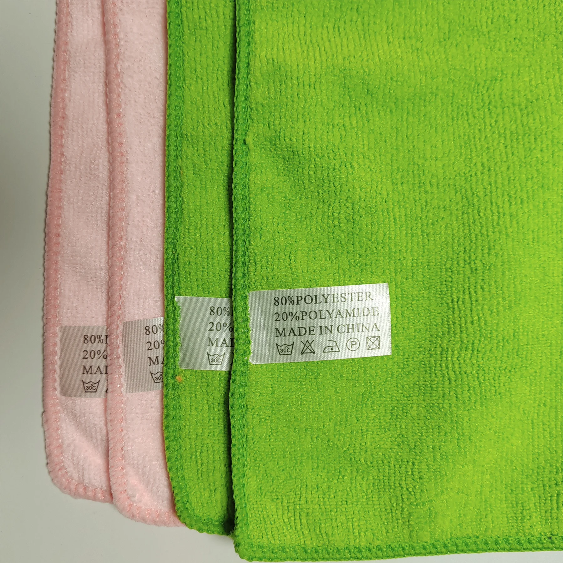 40X40CM 300GSM microfiber towel set lint-free non-stick oil dish towel rags effective clean kitchen cleaning cloth for car shop