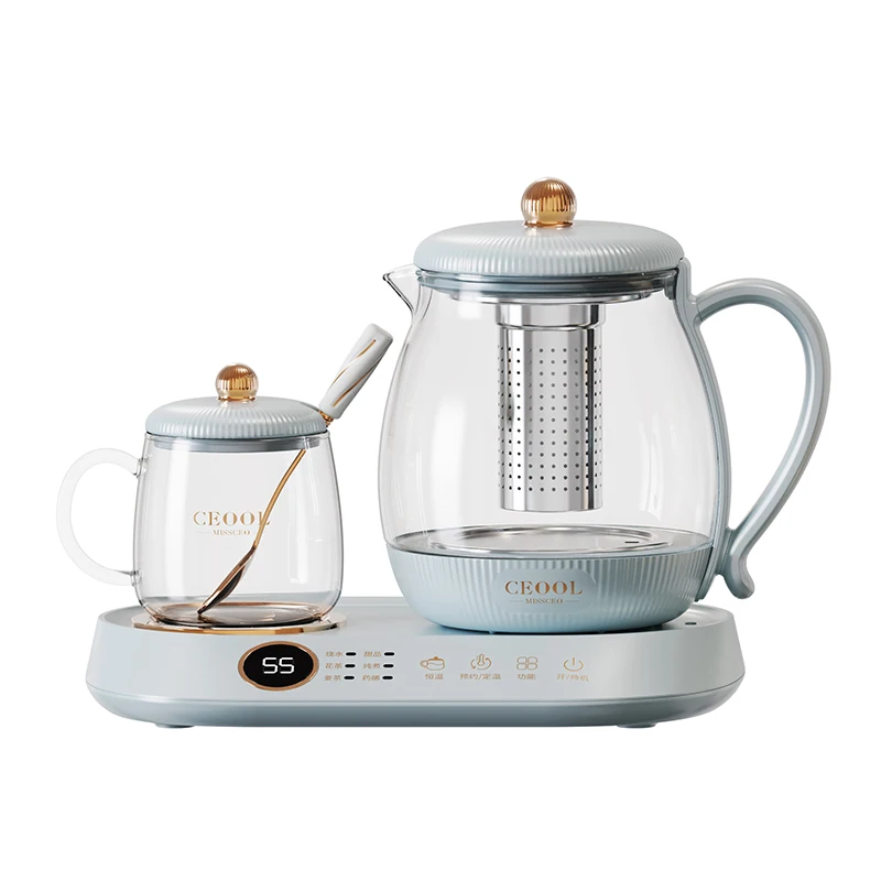 2023 New Home Appliance  Cheap Price Tea Maker Water Electric Kettle with 2 Heads Best Electric Kettle