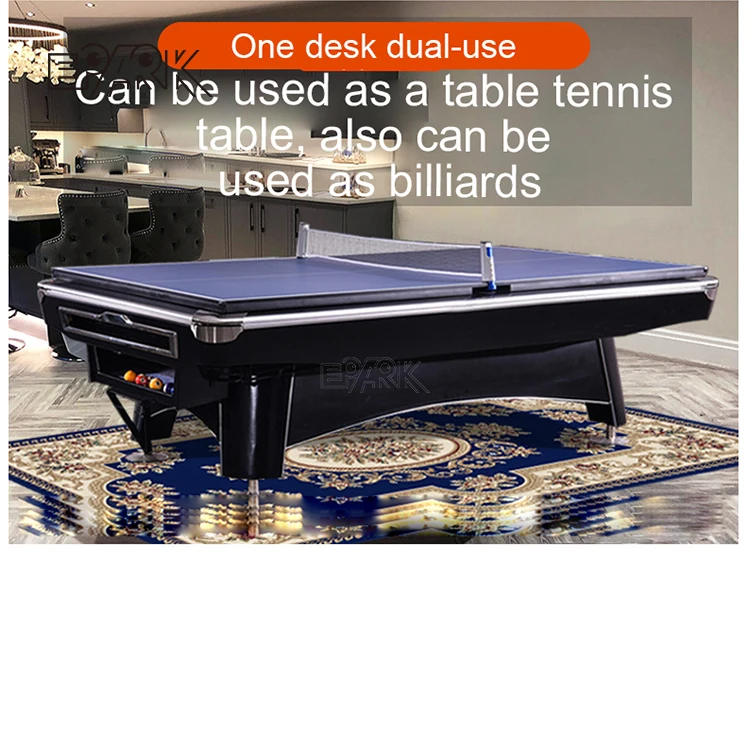 Professional Billiard Table Factory Customization Logo Best Sell Fancy Nine