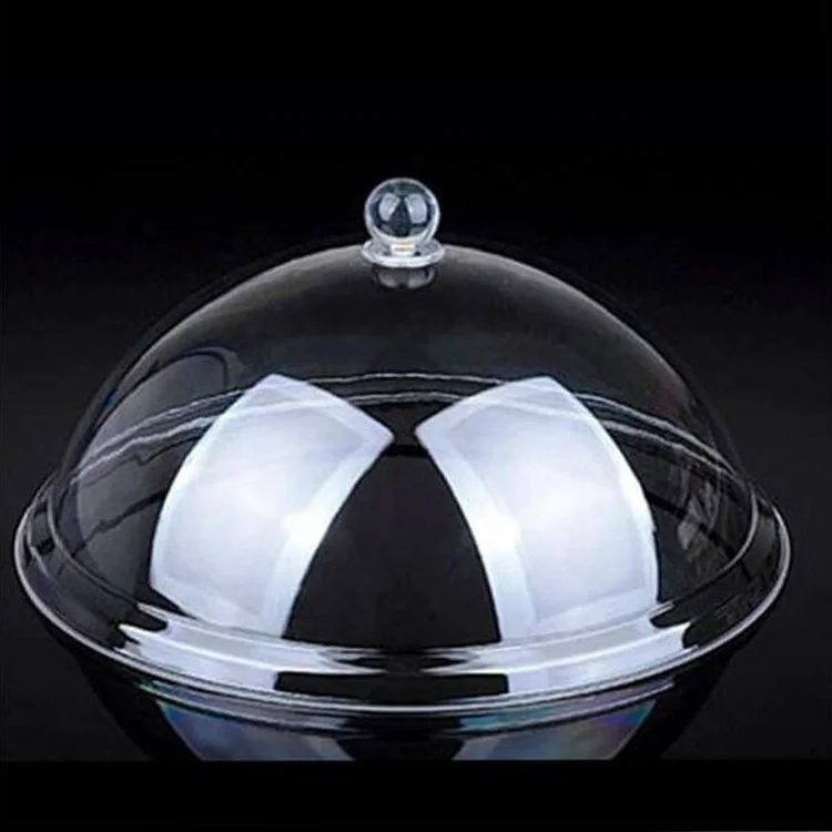 Custom high quality and durable transparent acrylic food dome cover