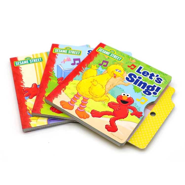 Hot Selling New Design Full Color Electronic Books For Kids English Speaking Books