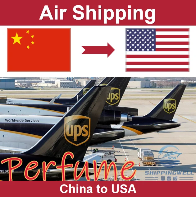 Cheap DDP Air Freight Shipping Forwarder for Perfume Shipping From Shenzhen China to USA Customs Clearance/Door to Door Service