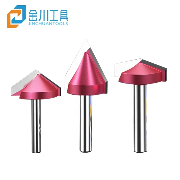 Jinchuan Wholesale Woodwork Router Bit Set Cabinet Door Cutting Tool MDF Bits CNC for Wood Milling Cutter
