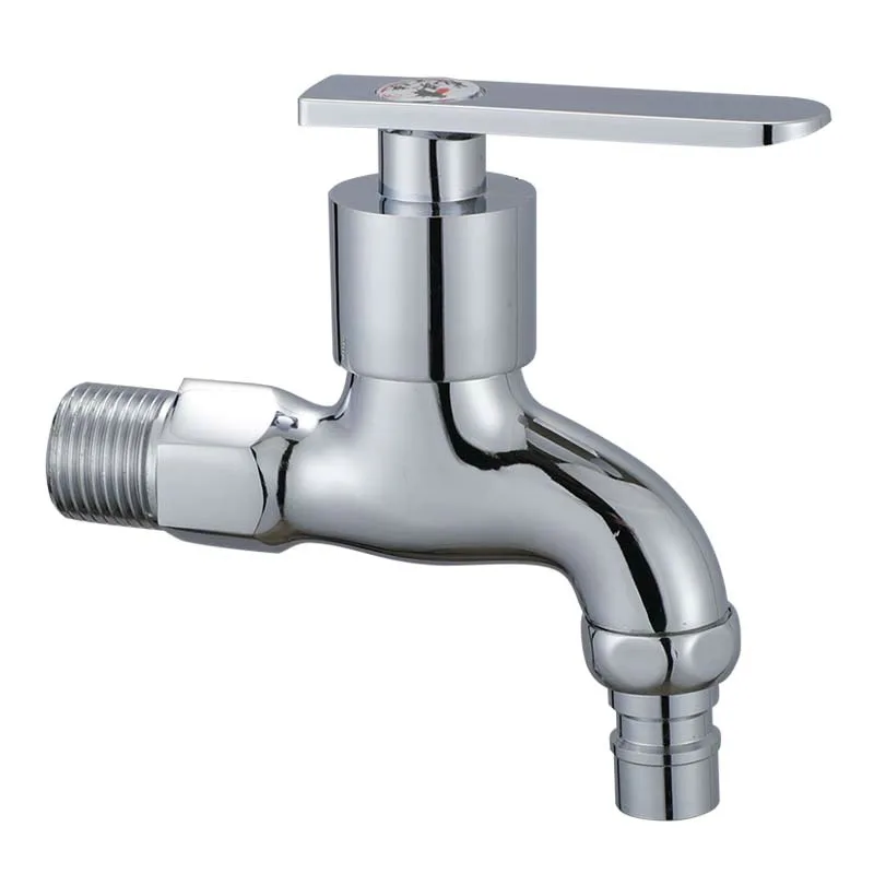 SPRING SUMMER Professional Manufacture New Design  Chrome Plated Brass 2/1 Washing Machine Faucets Tap