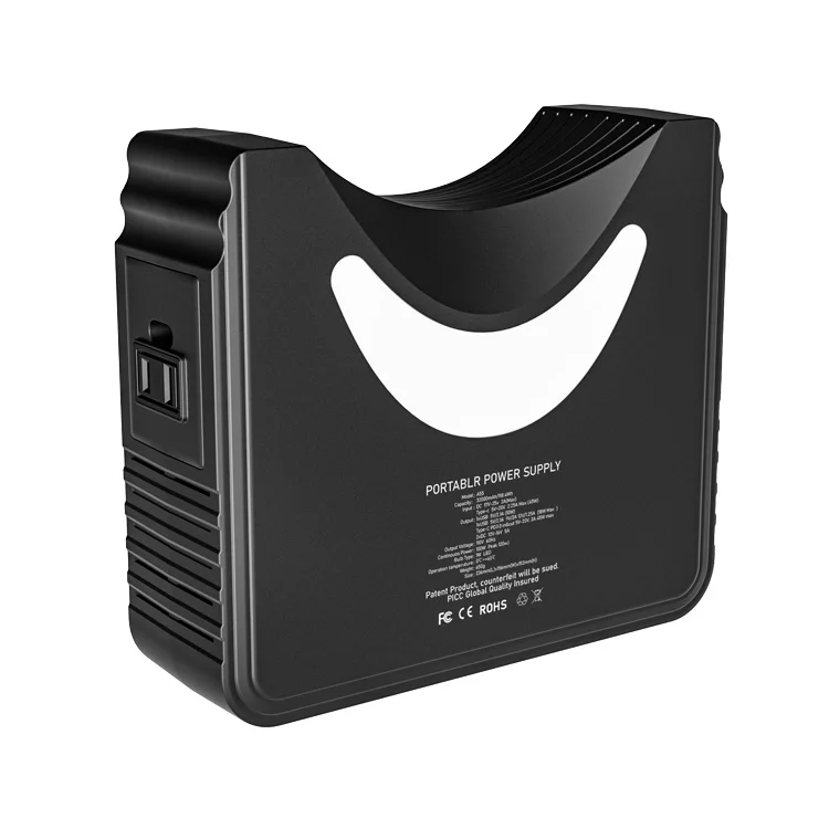 2021 Multi-function 5000mah 100w 110v Solar Power Banks Outdoor Generator Portable Power Station