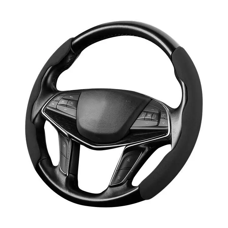 Suede fur high-quality fashion GM steering wheel cover