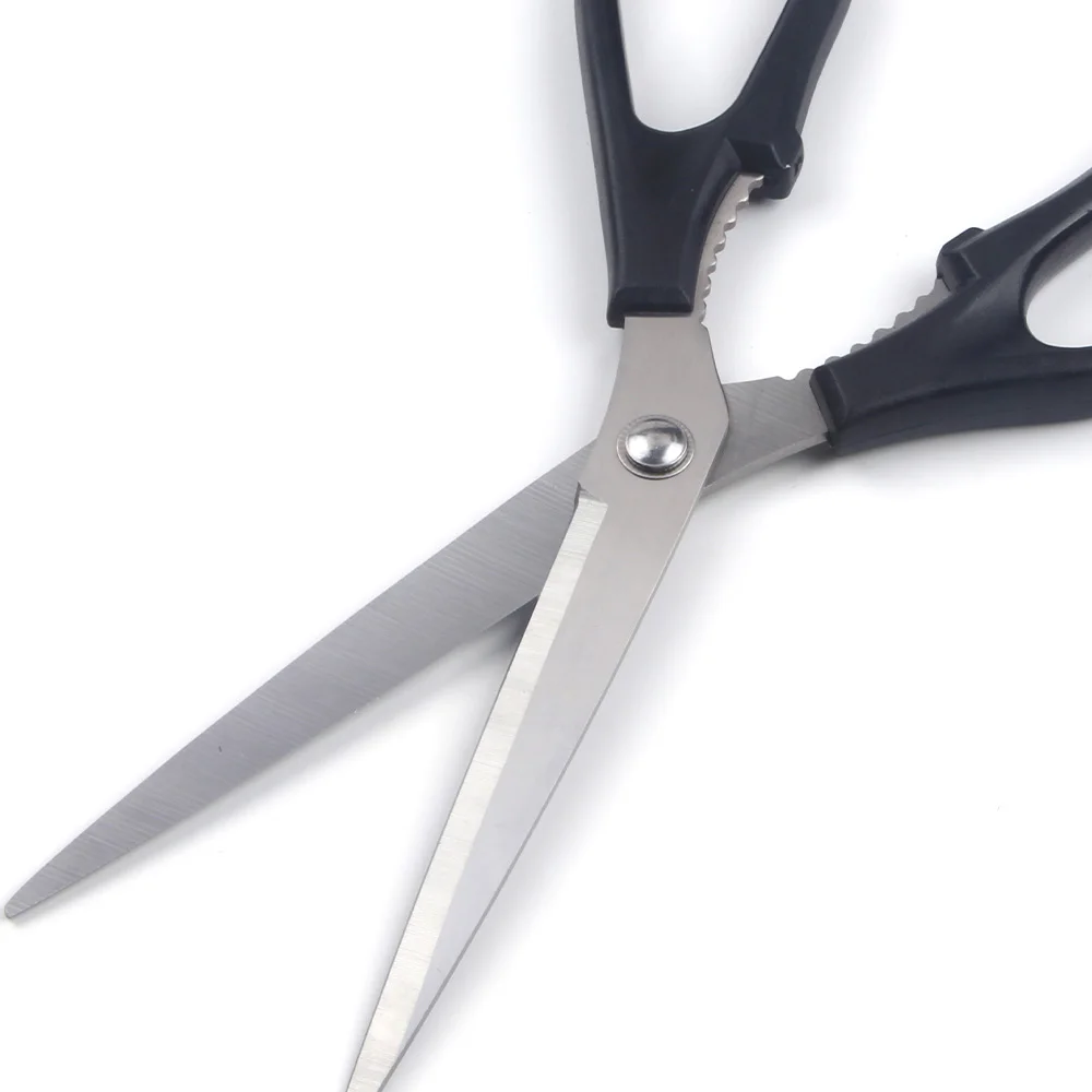 Stainless steel Kitchen Shears Scissors Large for Korean BBQ Cutting Meat Poultry Shears Cooking Scissors