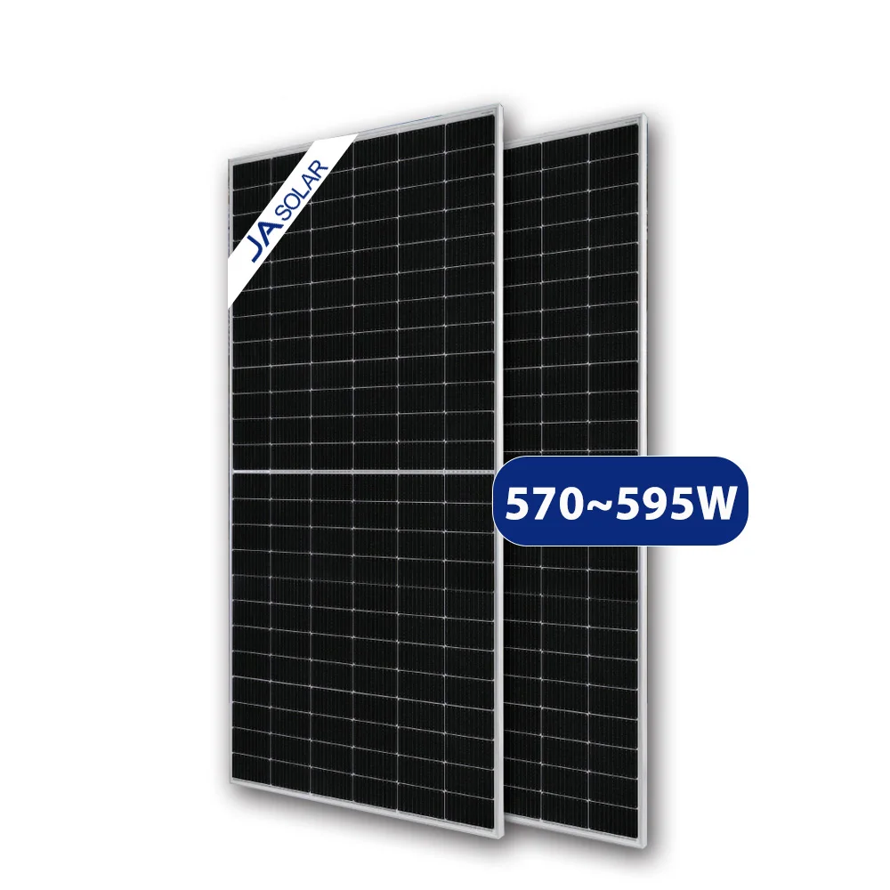 JAM72D40 MB N-type Double Glass Bifacial Modules 570W 580W 590W 595W Solar Energyy System Photovoltaic Panels