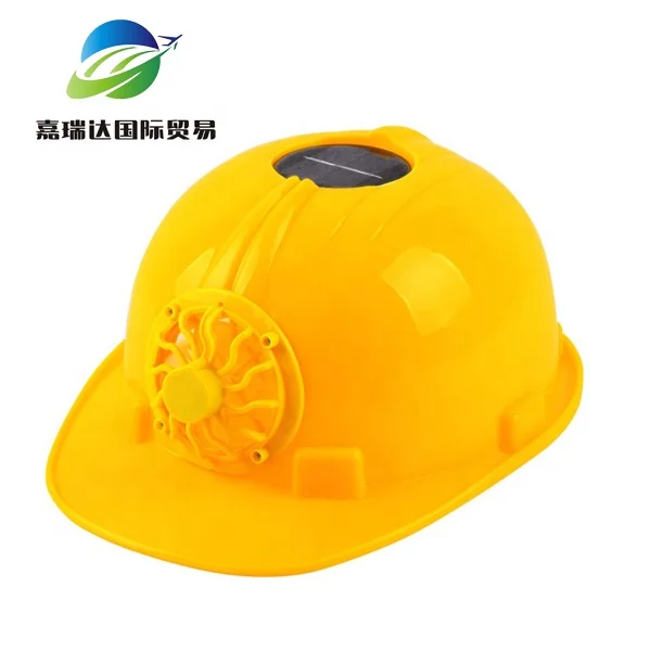 High quality workman safety helmet with fan for Construction hard hat