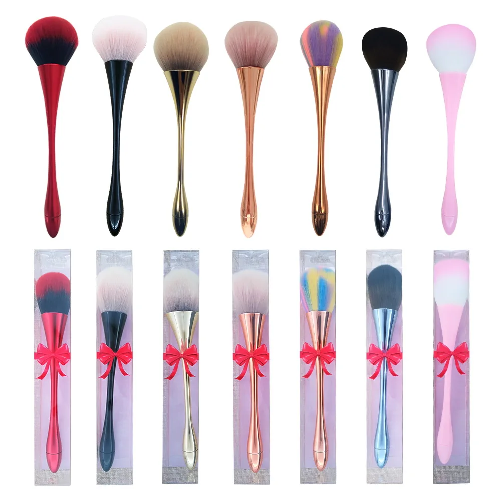 Beauty makeup tool Goblets powder brush small waist powder makeup tool glitter UV gel removal acrylic nail art brush design