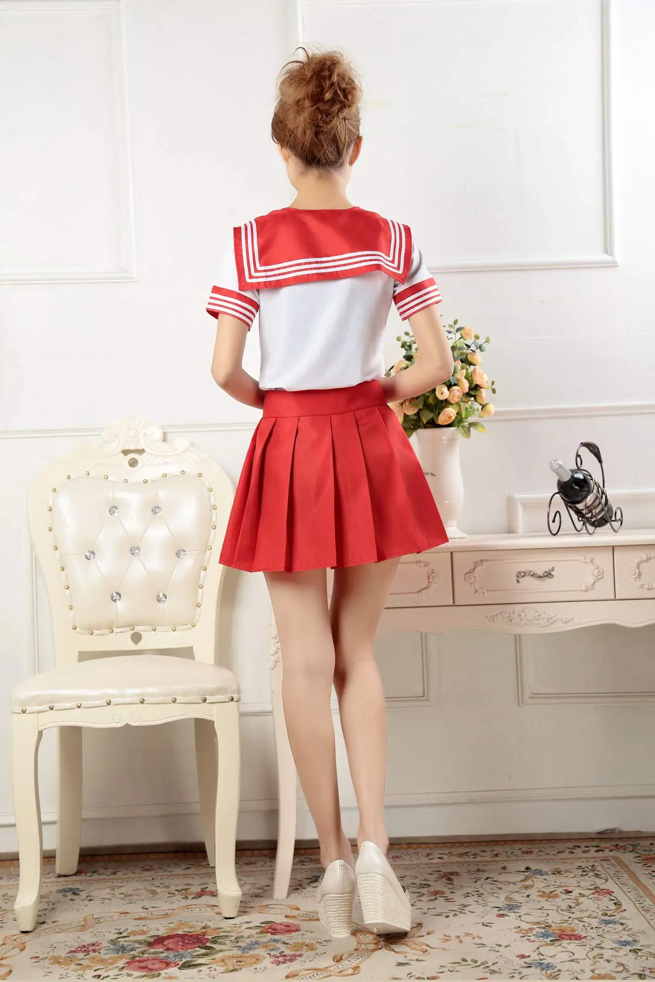 Japanese School Girl Sailor Uniform
