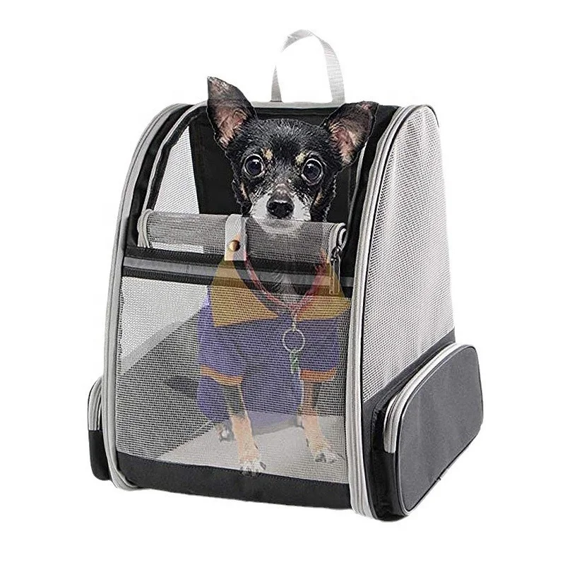 Dog Transport Bag Breathable Portable Cat Pet Carrier Backpack Bag Pets Handbag Transport Dog Carrier for Small Medium Cats