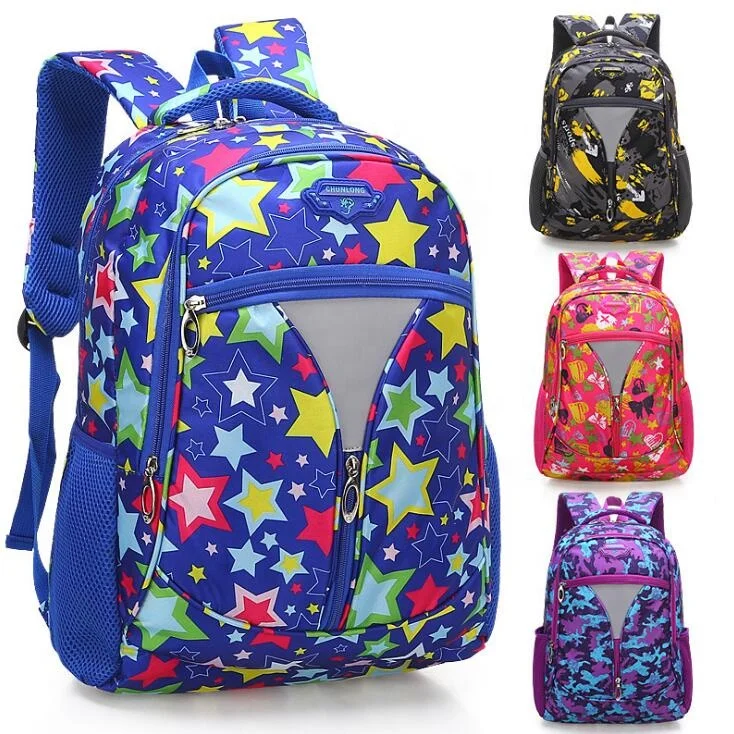 Promotional Back to School Custom LOGO School Bag for Boys Bookbag Multi-pockets School Backpack Casual Backpack