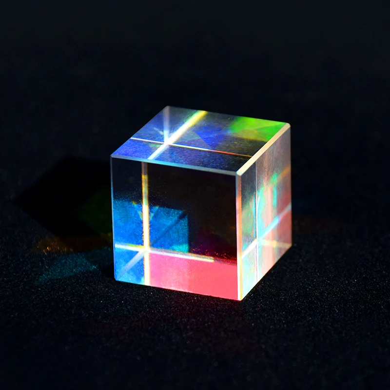 Crystal Optical Glass Triangular Prism for Light Spectrum Physics and Photo Photography Prism