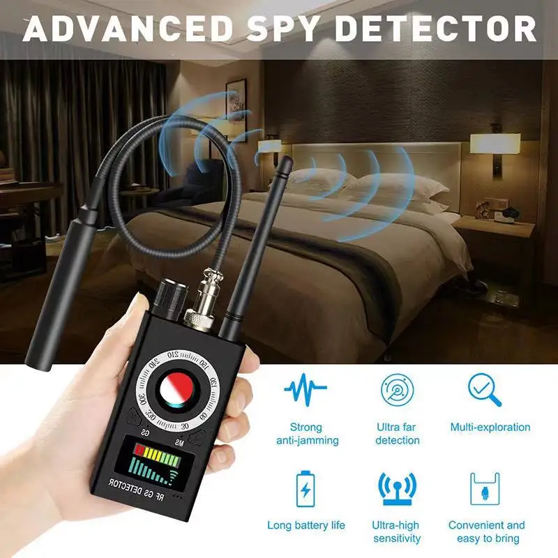 K18 Hidden Camera Signal Detector Gps Tracker Detector Anti-Peeping & Anti-Eavesdrop Hidden Camera Detector