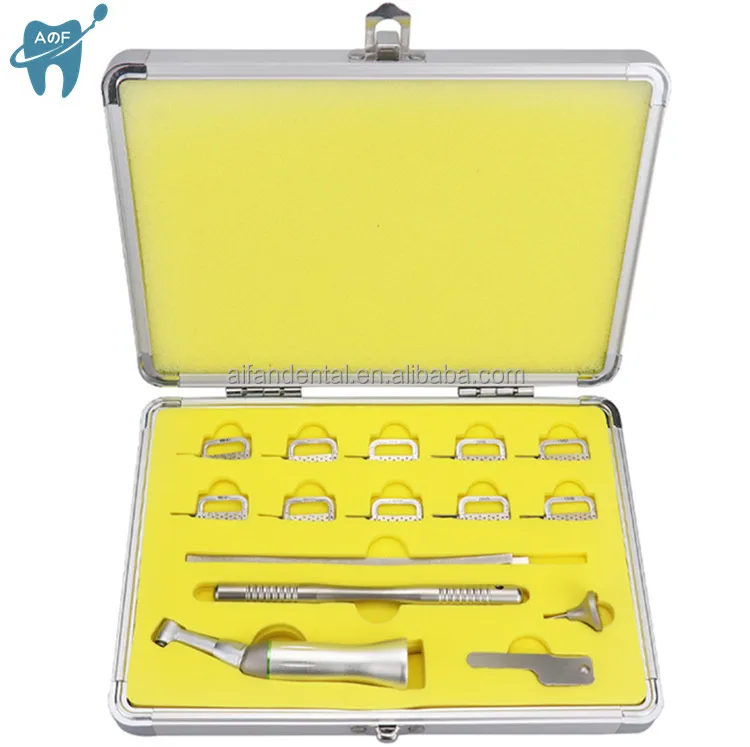 [ Aifan Dental ] Dental equipment IPR system enamel interproximal reduction kit 4:1 contra angle orthodontic tool