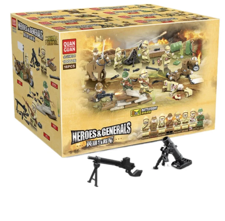 Военный игровой набор 8 в 1 армейские игрушечные модели игрушки японские вооруженные силы мини-солдатские аксессуары оружие