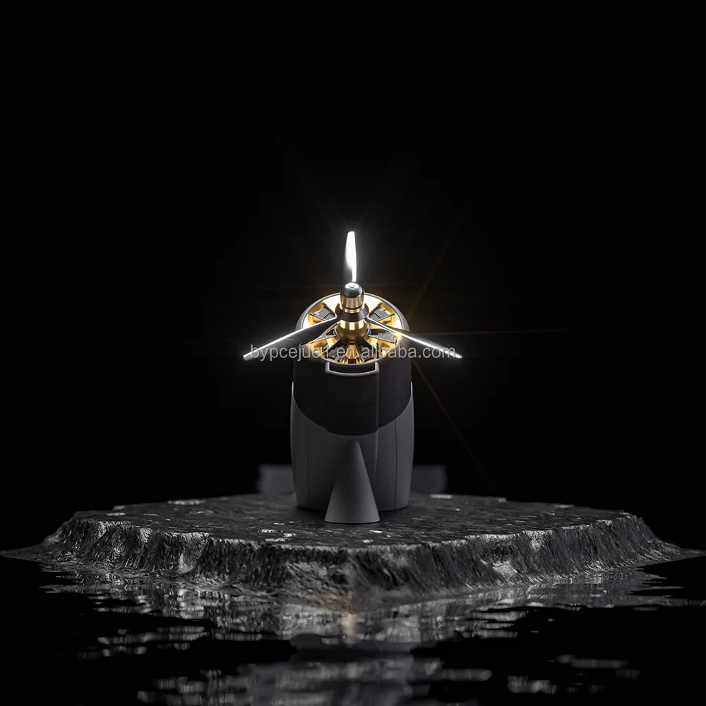 Engine Design Touch Control Concrete Night Table Lamps Nightstand Bedside Lamp Handmade Decor Rechargeable Led Desk Lamp