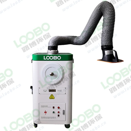 Industrial dust and fume collection use portable dust collector