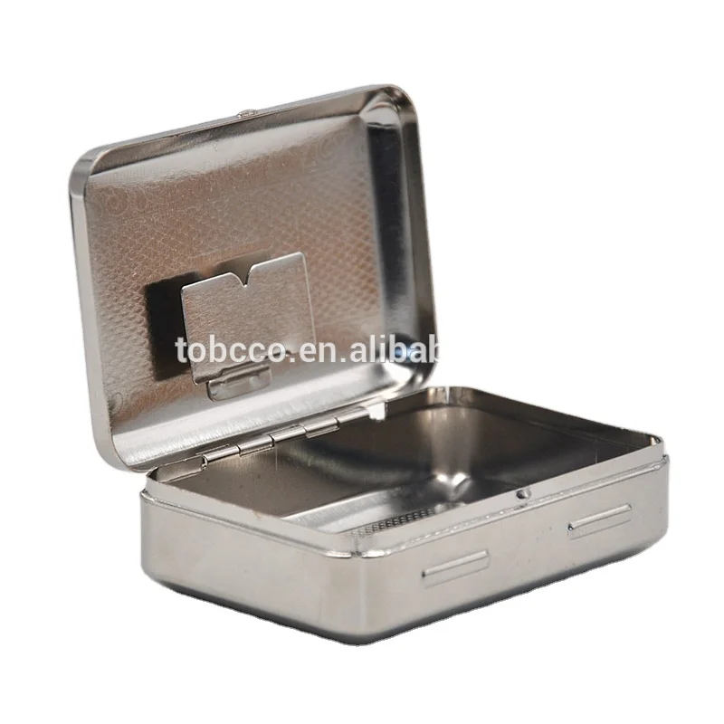 YiWu TOBCCO TC3076 Reusable Hot selling Metal Waterproof Storage Case Cigarette Tobacco Box