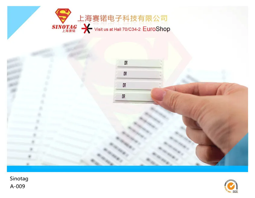 Sinotag AM sticker 58K EAS magnet tag A-009(AM Label in Sheets)