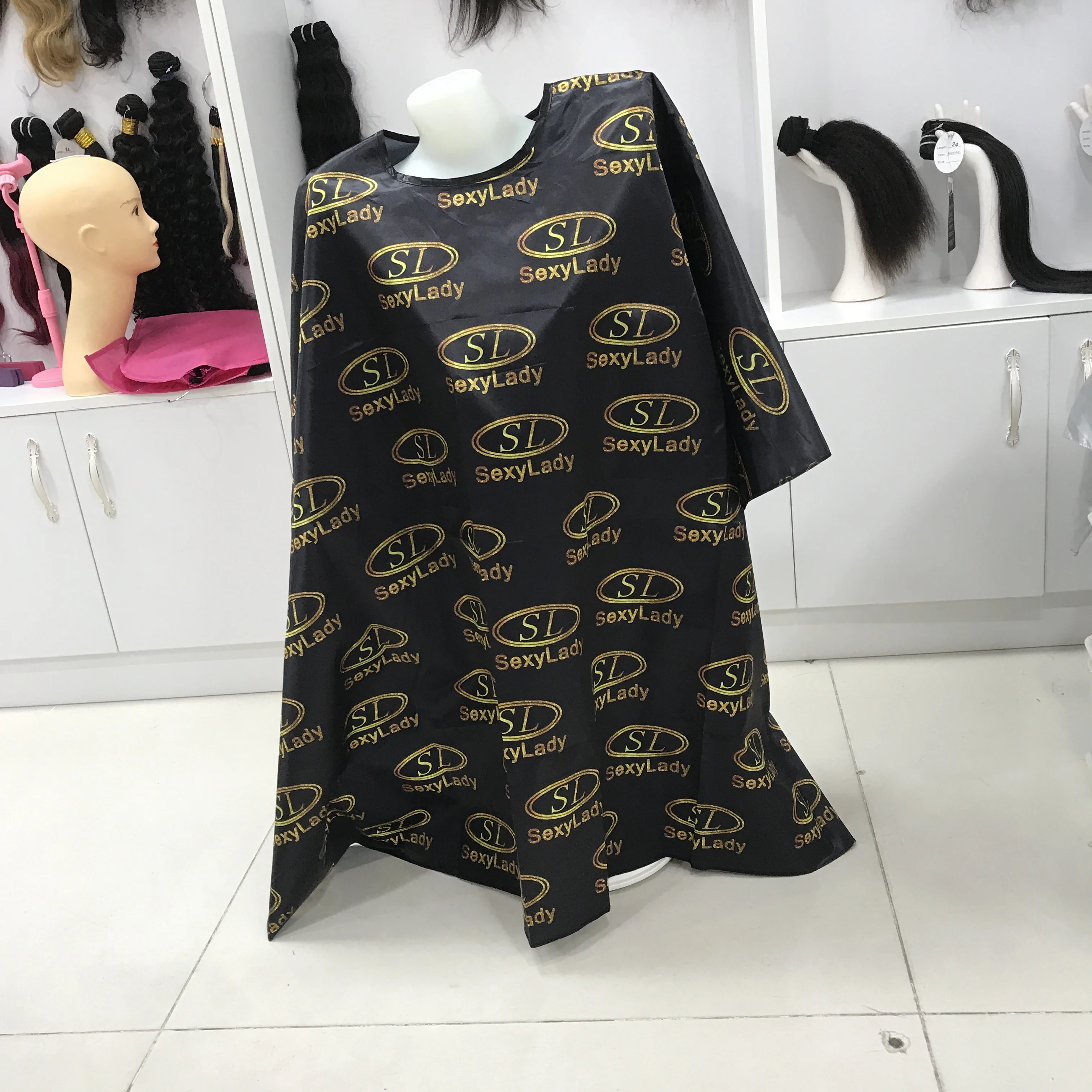 Оптовая продажа, индивидуальный дизайн, фартук для стрижки волос, накидка, Парикмахерская, Парикмахерская накидка