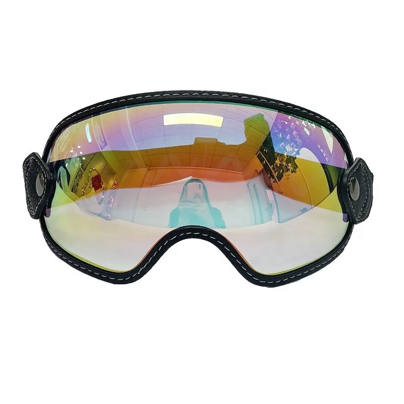 UV Protection Helmet Visor Motorcycle Goggles Glasses Helmet Protective Goggles Visor