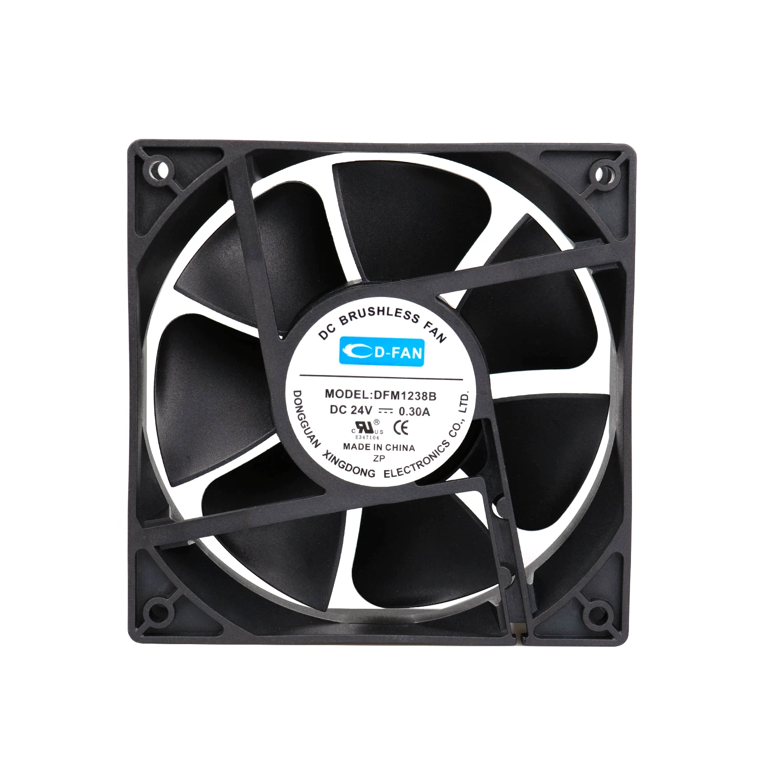 Refrigeration equipment 120mm 12v 24v 1238 radiator ventillator dc axial cooling fan