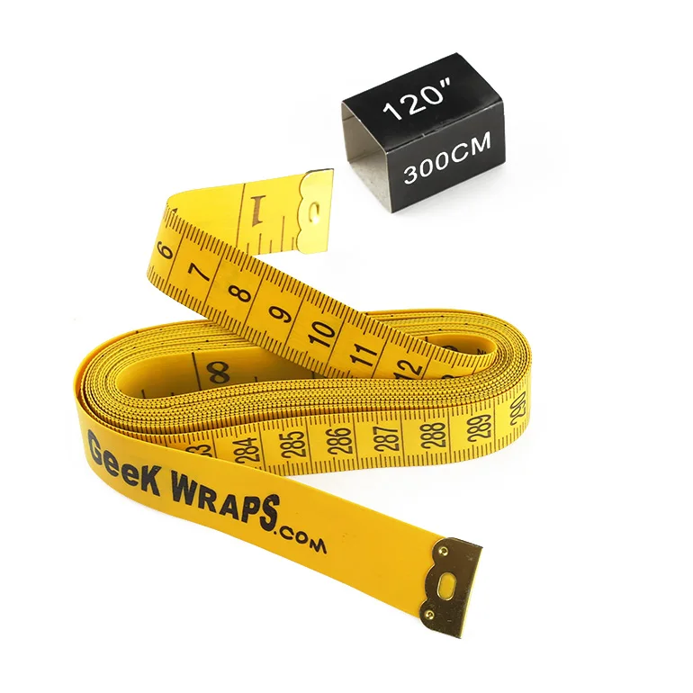 Design and Logo 150cm 60inch clothing tailors inch mm ruler measuring instrument 1.5m pvc tape inch mm ruler