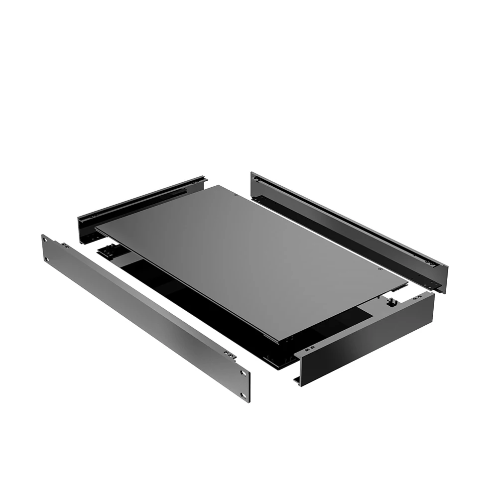 YONGU C11C 1U пользовательский аккумулятор распределительная коробка корпус Electr алюминиевый корпус