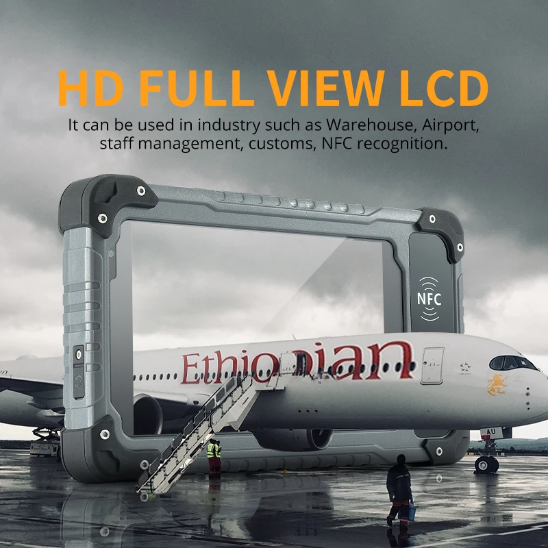 S70(2021) custom industrial rugged android tablet pc computer manufacture 7 inch certified nfc reader writer smart pos sim card